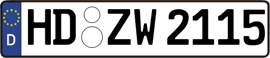 HD-ZW2115