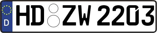 HD-ZW2203