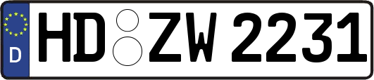HD-ZW2231