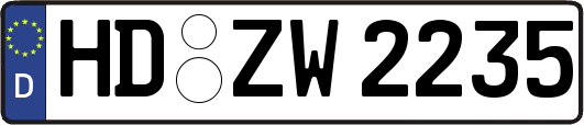HD-ZW2235