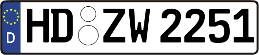 HD-ZW2251
