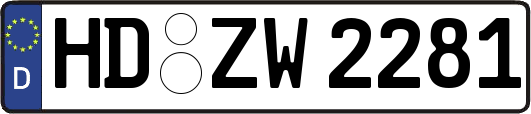 HD-ZW2281