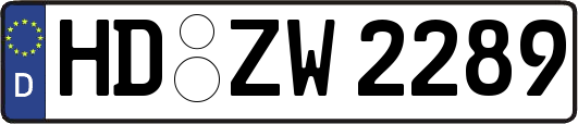 HD-ZW2289
