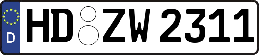 HD-ZW2311