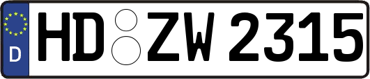 HD-ZW2315