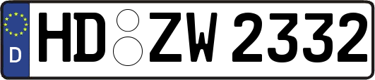HD-ZW2332