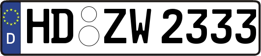 HD-ZW2333