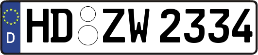 HD-ZW2334