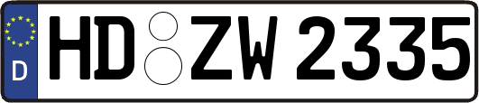HD-ZW2335