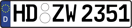 HD-ZW2351