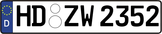 HD-ZW2352