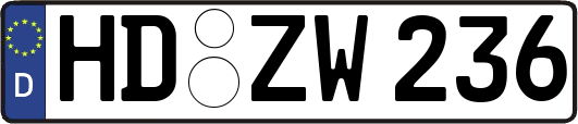 HD-ZW236