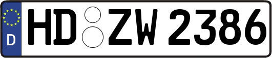 HD-ZW2386