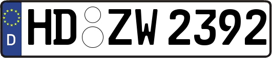 HD-ZW2392