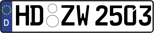 HD-ZW2503
