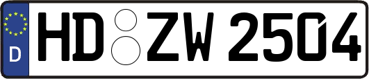 HD-ZW2504