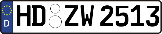 HD-ZW2513
