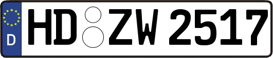 HD-ZW2517