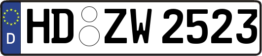 HD-ZW2523