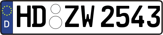 HD-ZW2543