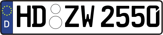 HD-ZW2550
