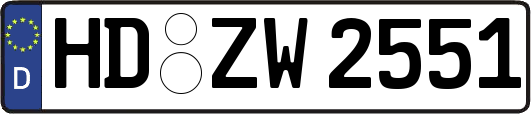 HD-ZW2551