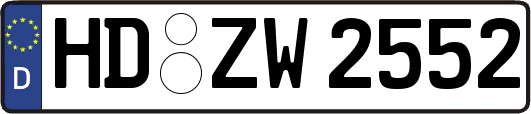 HD-ZW2552