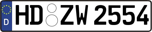 HD-ZW2554
