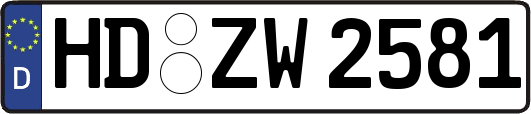 HD-ZW2581