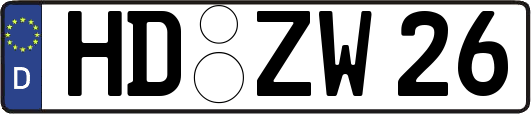HD-ZW26