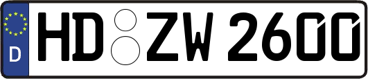 HD-ZW2600