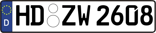 HD-ZW2608