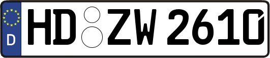 HD-ZW2610