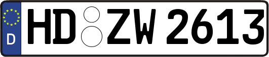 HD-ZW2613