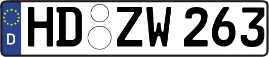 HD-ZW263
