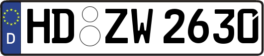 HD-ZW2630