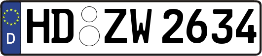 HD-ZW2634
