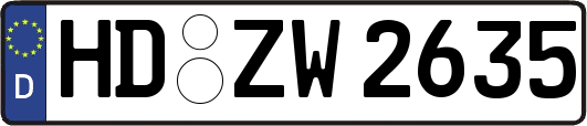 HD-ZW2635