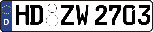 HD-ZW2703