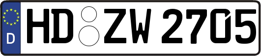 HD-ZW2705