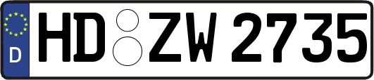HD-ZW2735