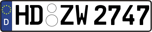 HD-ZW2747
