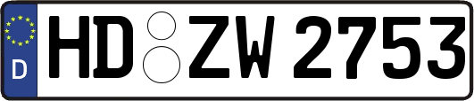 HD-ZW2753
