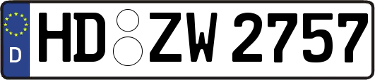 HD-ZW2757