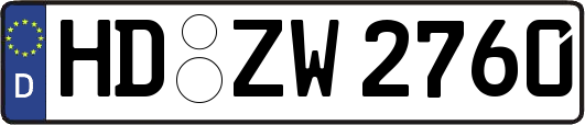 HD-ZW2760