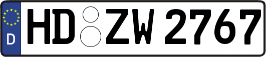 HD-ZW2767
