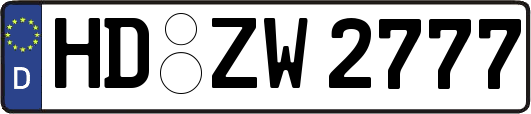 HD-ZW2777