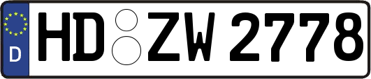 HD-ZW2778