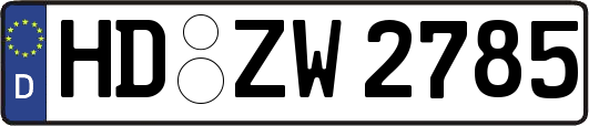 HD-ZW2785