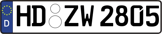 HD-ZW2805